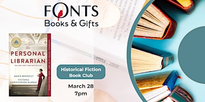 Historical Fiction Book Club - The Personal Librarian primary image