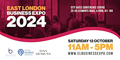 Imagem principal do evento East London Business Expo 2024