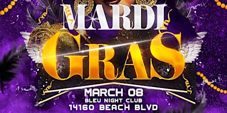 Imagem principal do evento COLLEGE FRIDAYS "MARDI GRAS" PARTY INSIDE BLEU NIGHT CLUB | 18+