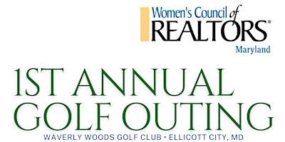 Image principale de Women's Council of REALTORS Maryland State 2024 Golf Outing