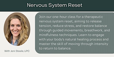 Nervous System Reset for Women