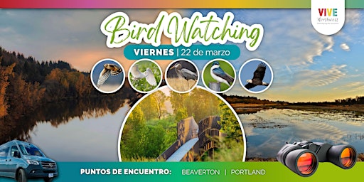 Hauptbild für ¡Disfruta un día de exploración y avistamiento de aves icónicas del PNW!