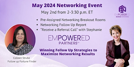 5.2.24 Networking Event - Colleen Strube - Featured Expert