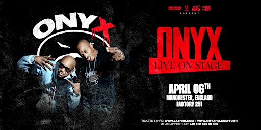 Immagine principale di ONYX Live in Manchester 