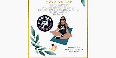 Immagine principale di Yoga on Tap at Mariner Brewing 