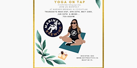 Yoga on Tap at Mariner Brewing primary image