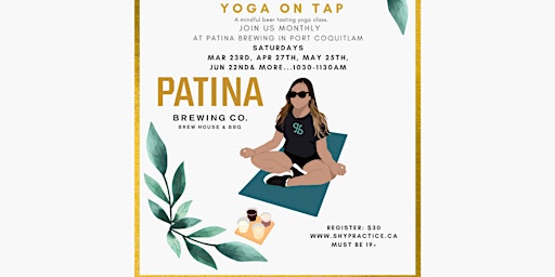 Imagem principal do evento Yoga on Tap at Patina Brewing