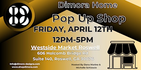Dimora Home Pop Up Shop