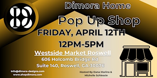 Dimora Home Pop Up Shop primary image