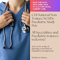 Primaire afbeelding van CHI National Non-Trainee NCHDs Study Day