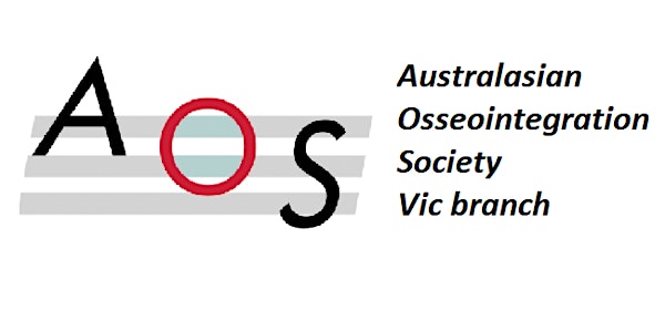 AOS VIC Presents: Dr Stephen Chen and Dr Anthony Dickinson