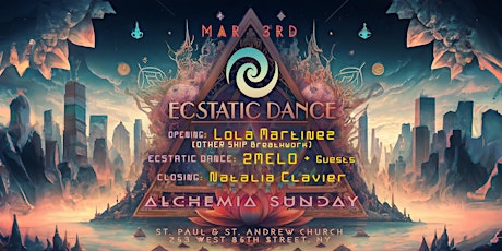 Ecstatic Dance Presents: Alchemia Sunday primary image