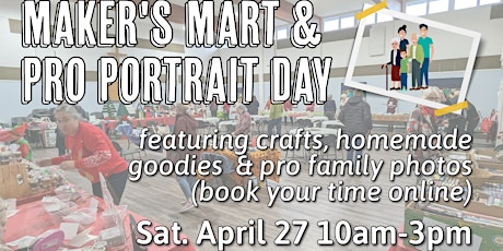 Professional Portrait Day & Makers' Mart Artisan Fair