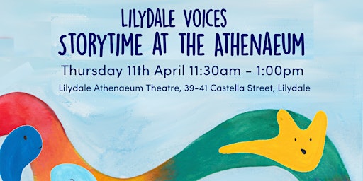 Imagem principal de Storytime At The Athenaeum