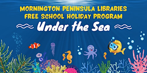 Primaire afbeelding van School Holidays:  Jiggly Jellyfish - Mornington Library