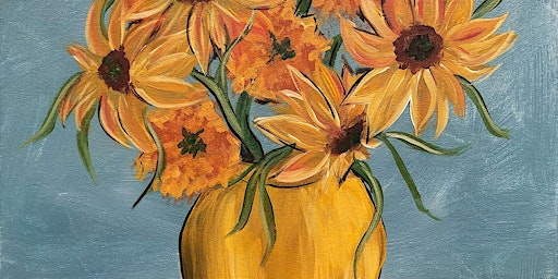 Vincent's Amber Arrangement - Paint and Sip by Classpop!™ primary image