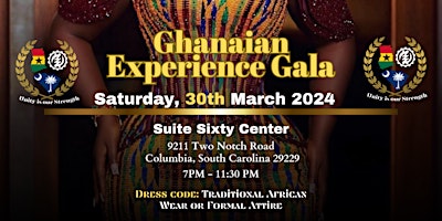 Primaire afbeelding van The Ghanaian Experience Gala '24 by The Ghanaian American Association of SC