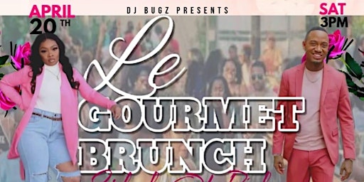 Le GOURMET BRUNCH w/ splash of pink primary image