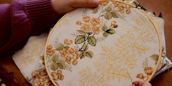 Creative Clinic: Floral Embroidery for Beginners with Sophie Nixon