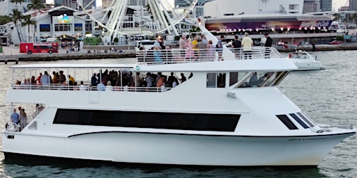 Supreme Yacht Party - 3 Hour Nightclub Experience on the Ocean w open bar primary image