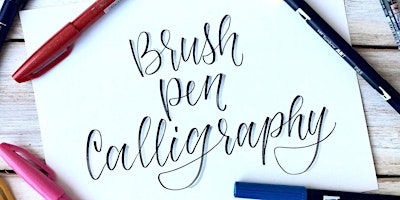 Imagen principal de Beginner's Brush Lettering Calligraphy Workshop for Mother's Day, Worcester