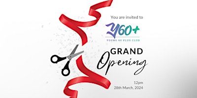 Young 60 Plus Club Grand Opening primary image