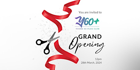 Young 60 Plus Club Grand Opening