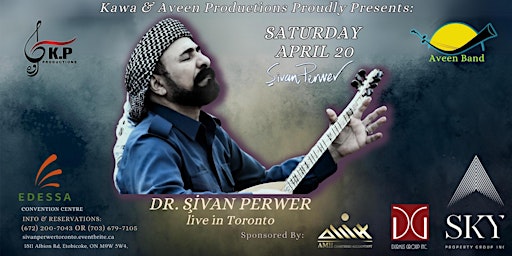 Primaire afbeelding van DR. ŞIVAN PERWER-AVEEN BAND, Live  in TORONTO ,