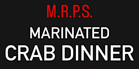 MRPS Marinated Crab Dinner