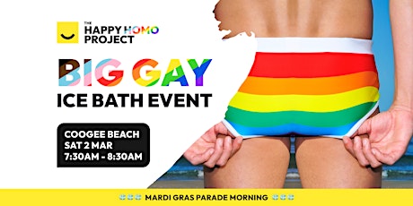 The Happy Homo Big Gay Ice Bath Event | Sydney Mardi Gras 2024 primary image