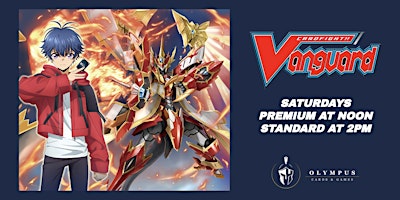 Imagem principal do evento Cardfight Vanguard at Olympus Cards & Games