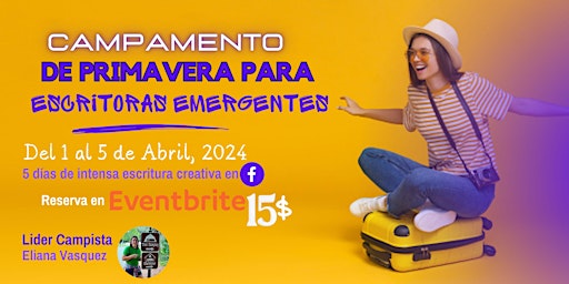 Campamento de Primavera para Escritoras Emergentes primary image