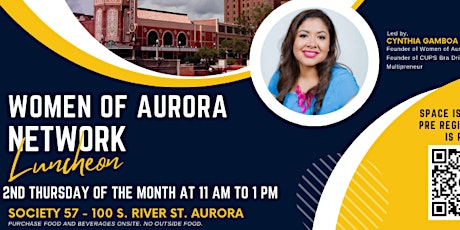 May Women of Aurora Network Luncheon