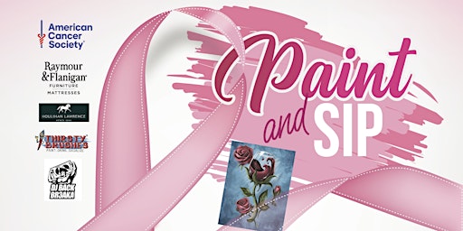 Immagine principale di Paint and Sip: Benefiting the American Cancer Society 