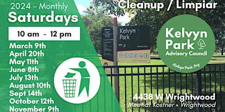 Cleanup at Kelvyn Park