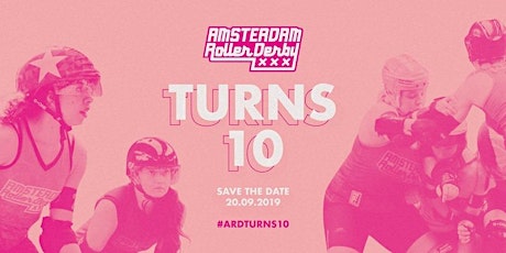 Primaire afbeelding van Amsterdam Roller Derby Turns 10