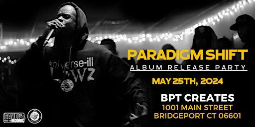 Primaire afbeelding van “Paradigm Shift” Album Release Party