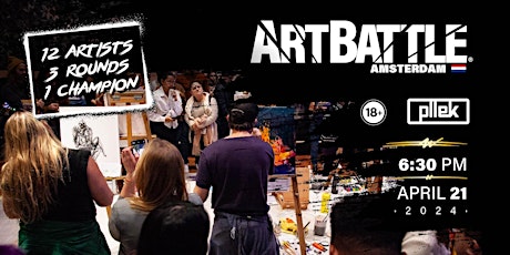 Art Battle Amsterdam - 21 April, 2024