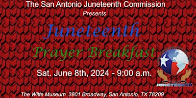 Hauptbild für 2024 Juneteenth Prayer Breakfast