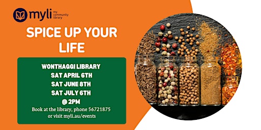 Image principale de Spice Up Your Life at Wonthaggi Library