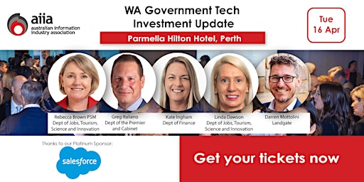 Imagen principal de WA Government Tech Investment Update