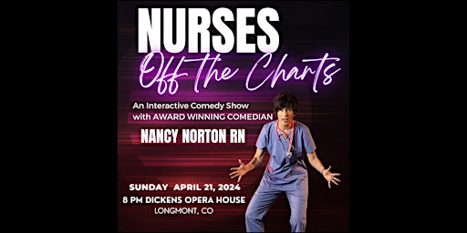 Hauptbild für Nurses Off the Charts!  A Standup Comedy Show