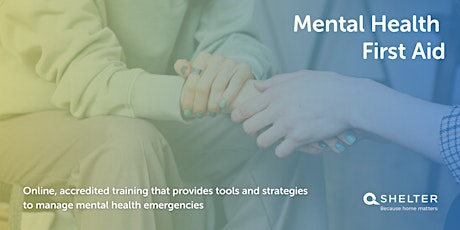 Mental Health First Aid - Accredited Online Training