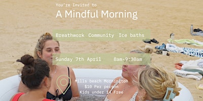 Imagem principal do evento Mindful Morning | Community Breathwork & Ice bath event