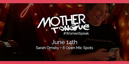 Mother Tongue Poetry Melbourne: JUNE 2024: Sarah Ornsby  primärbild