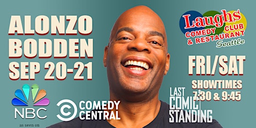 Comedian Alonzo Bodden - Seen on NBC, Comedy Central, and Conan primary image