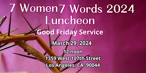 Imagen principal de 7 Women 7 Words Los Angeles