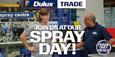 Imagem principal do evento Dulux Trade Spray Day Haberfield