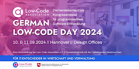 German Low-Code Day 2024 - 10. & 11.09.2024