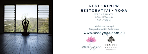 Collection image for Rest - Renew - Restorative - Yoga
